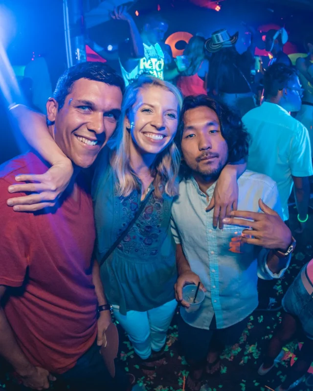 Nonsense GLOW Dance Party. July 2018. We glowed. We got ridiculous. Kimber was the DJ. Photos by Fabeaux/Oh Snap.