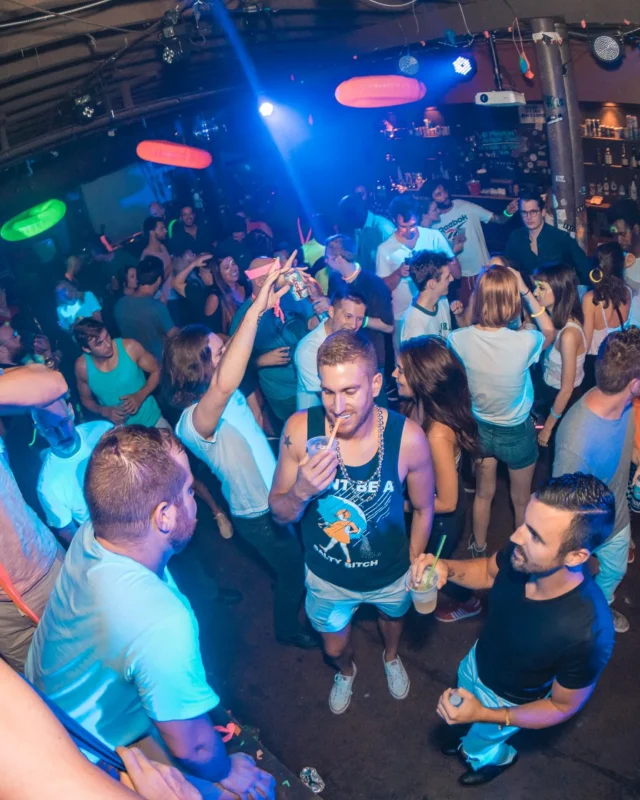 Nonsense GLOW Dance Party. July 2018. We glowed. We got ridiculous. Kimber was the DJ. Photos by Fabeaux/Oh Snap.