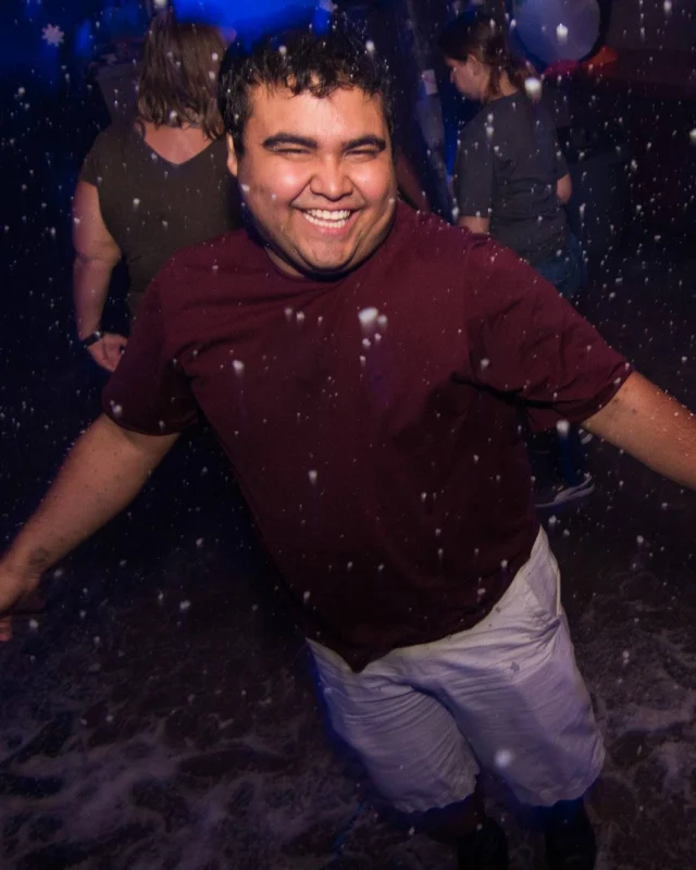 Nonsense Winter Wonderland - Aug 2018! The Basement, East Atlanta. It snowed inside. There were Arctic blasts. There was a Yeti. Kimber was the DJ. Nonsense Dance Party is the 3rd Friday of every month! Photography by Oh Snap!