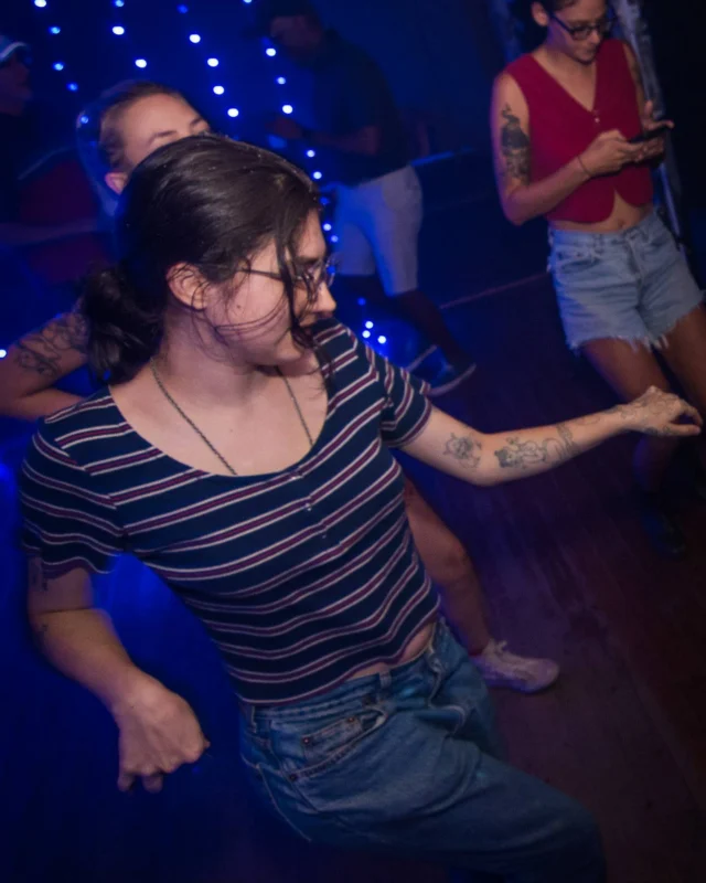 Nonsense Winter Wonderland - Aug 2018! The Basement, East Atlanta. It snowed inside. There were Arctic blasts. There was a Yeti. Kimber was the DJ. Nonsense Dance Party is the 3rd Friday of every month! Photography by Oh Snap!