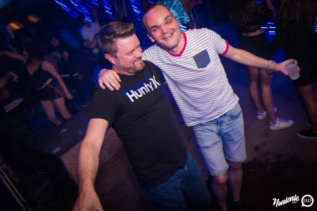 Nonsense Winter Wonderland - Aug 2018! The Basement, East Atlanta. It snowed inside. There were Arctic blasts. There was a Yeti. Kimber was the DJ. Nonsense Dance Party is the 3rd Friday of every month! Photography by Oh Snap!