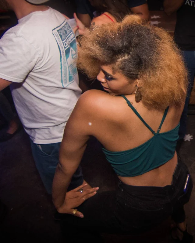 Nonsense Winter Wonderland - Aug 2018! The Basement, East Atlanta. It snowed inside. There were Arctic blasts. There was a Yeti. Kimber was the DJ. Nonsense Dance Party is the 3rd Friday of every month! Photography by Oh Snap!