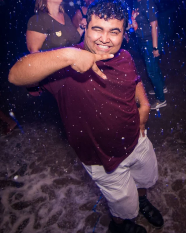 Nonsense Winter Wonderland - Aug 2018! The Basement, East Atlanta. It snowed inside. There were Arctic blasts. There was a Yeti. Kimber was the DJ. Nonsense Dance Party is the 3rd Friday of every month! Photography by Oh Snap!