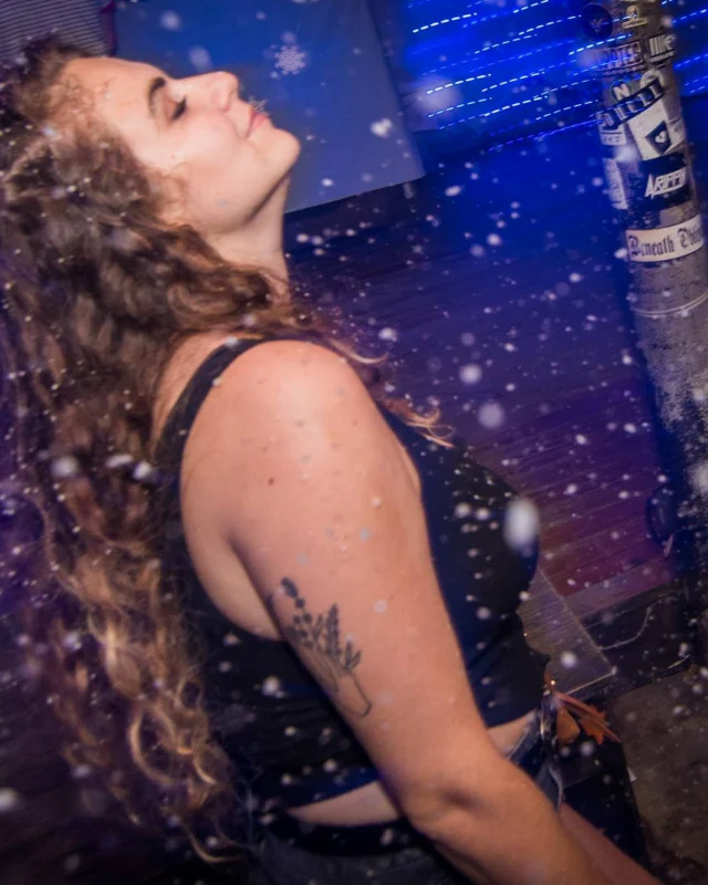 Nonsense Winter Wonderland - Aug 2018! The Basement, East Atlanta. It snowed inside. There were Arctic blasts. There was a Yeti. Kimber was the DJ. Nonsense Dance Party is the 3rd Friday of every month! Photography by Oh Snap!