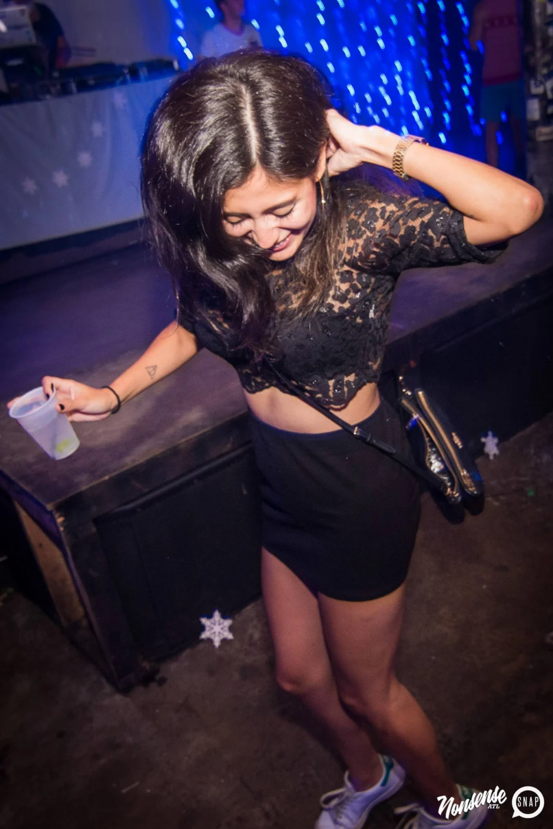 Nonsense Winter Wonderland - Aug 2018! The Basement, East Atlanta. It snowed inside. There were Arctic blasts. There was a Yeti. Kimber was the DJ. Nonsense Dance Party is the 3rd Friday of every month! Photography by Oh Snap!