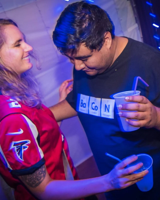 Nonsense Winter Wonderland - Aug 2018! The Basement, East Atlanta. It snowed inside. There were Arctic blasts. There was a Yeti. Kimber was the DJ. Nonsense Dance Party is the 3rd Friday of every month! Photography by Oh Snap!