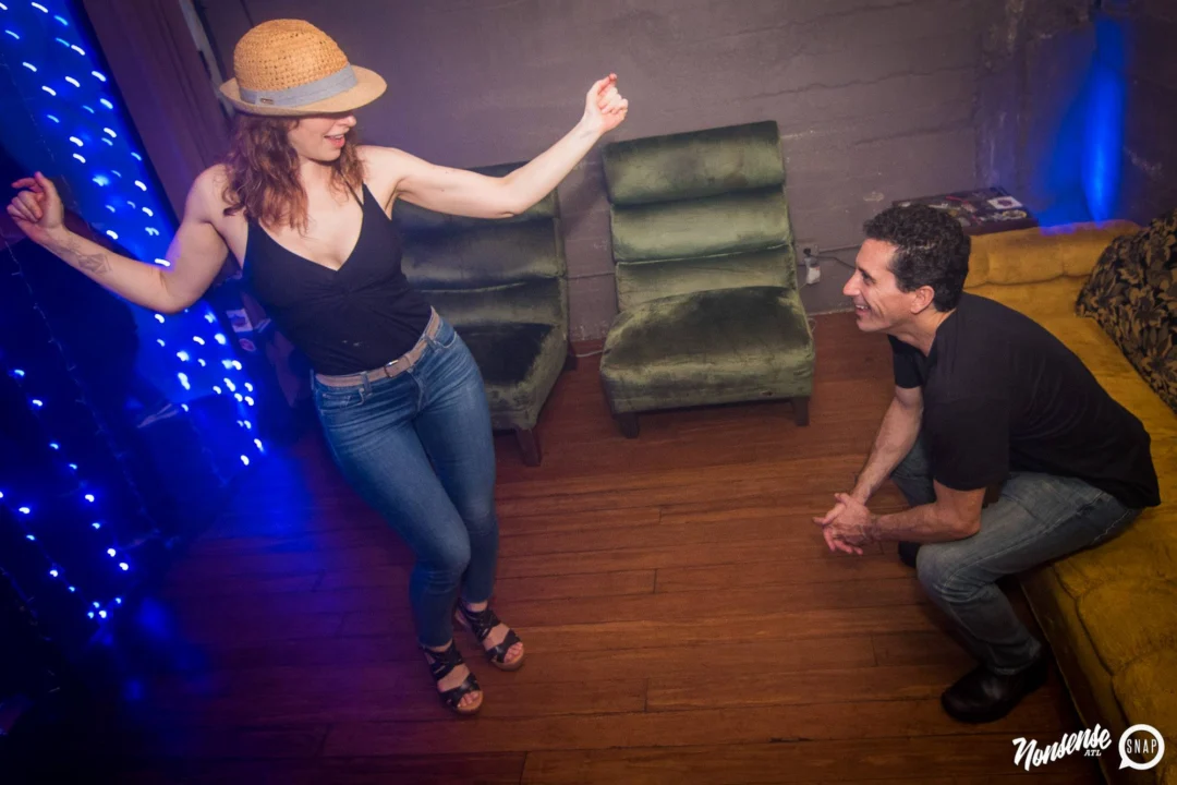 Nonsense Winter Wonderland - Aug 2018! The Basement, East Atlanta. It snowed inside. There were Arctic blasts. There was a Yeti. Kimber was the DJ. Nonsense Dance Party is the 3rd Friday of every month! Photography by Oh Snap!