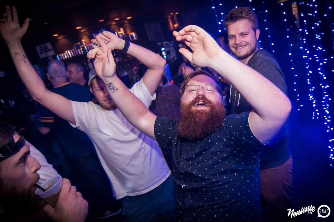 Nonsense Winter Wonderland - Aug 2018! The Basement, East Atlanta. It snowed inside. There were Arctic blasts. There was a Yeti. Kimber was the DJ. Nonsense Dance Party is the 3rd Friday of every month! Photography by Oh Snap!
