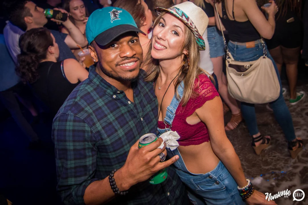 Nonsense Winter Wonderland - Aug 2018! The Basement, East Atlanta. It snowed inside. There were Arctic blasts. There was a Yeti. Kimber was the DJ. Nonsense Dance Party is the 3rd Friday of every month! Photography by Oh Snap!