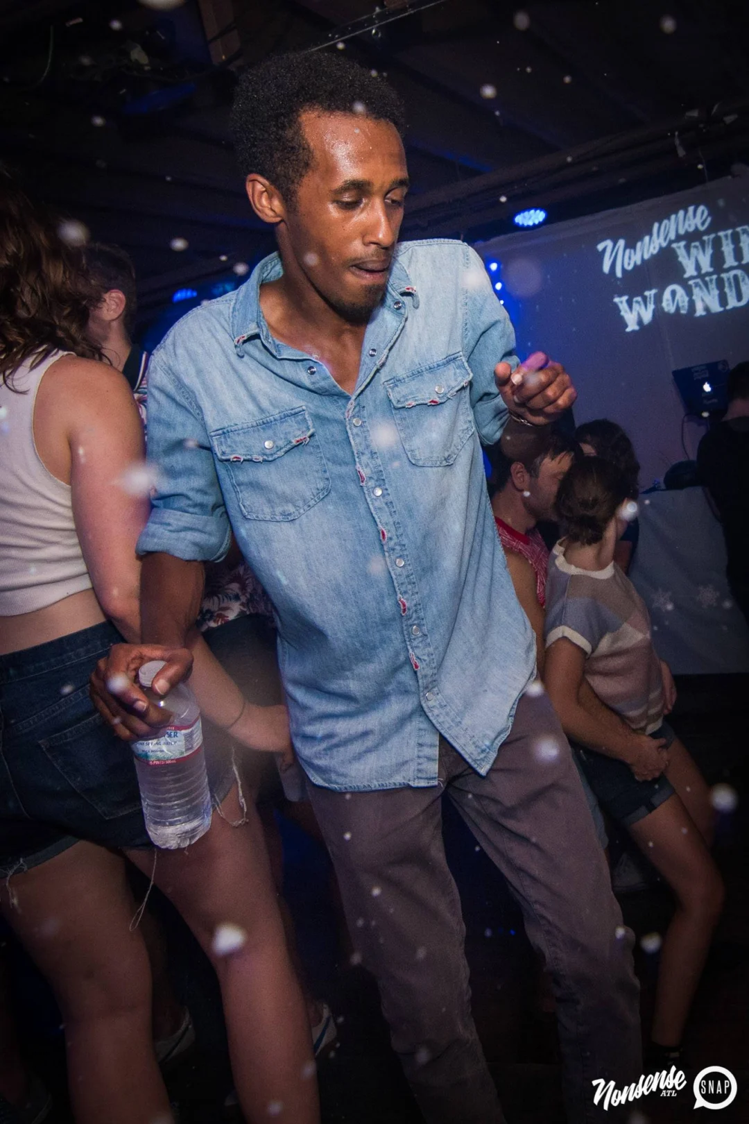 Nonsense Winter Wonderland - Aug 2018! The Basement, East Atlanta. It snowed inside. There were Arctic blasts. There was a Yeti. Kimber was the DJ. Nonsense Dance Party is the 3rd Friday of every month! Photography by Oh Snap!