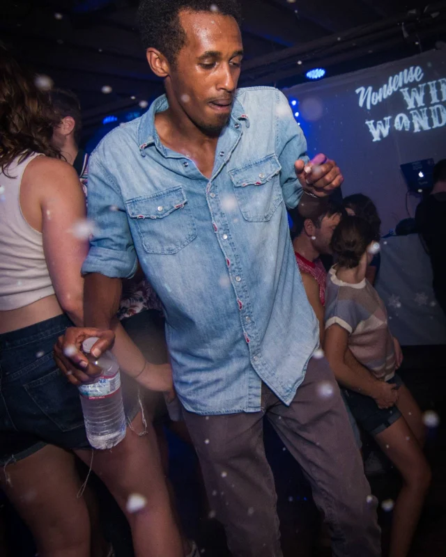 Nonsense Winter Wonderland - Aug 2018! The Basement, East Atlanta. It snowed inside. There were Arctic blasts. There was a Yeti. Kimber was the DJ. Nonsense Dance Party is the 3rd Friday of every month! Photography by Oh Snap!