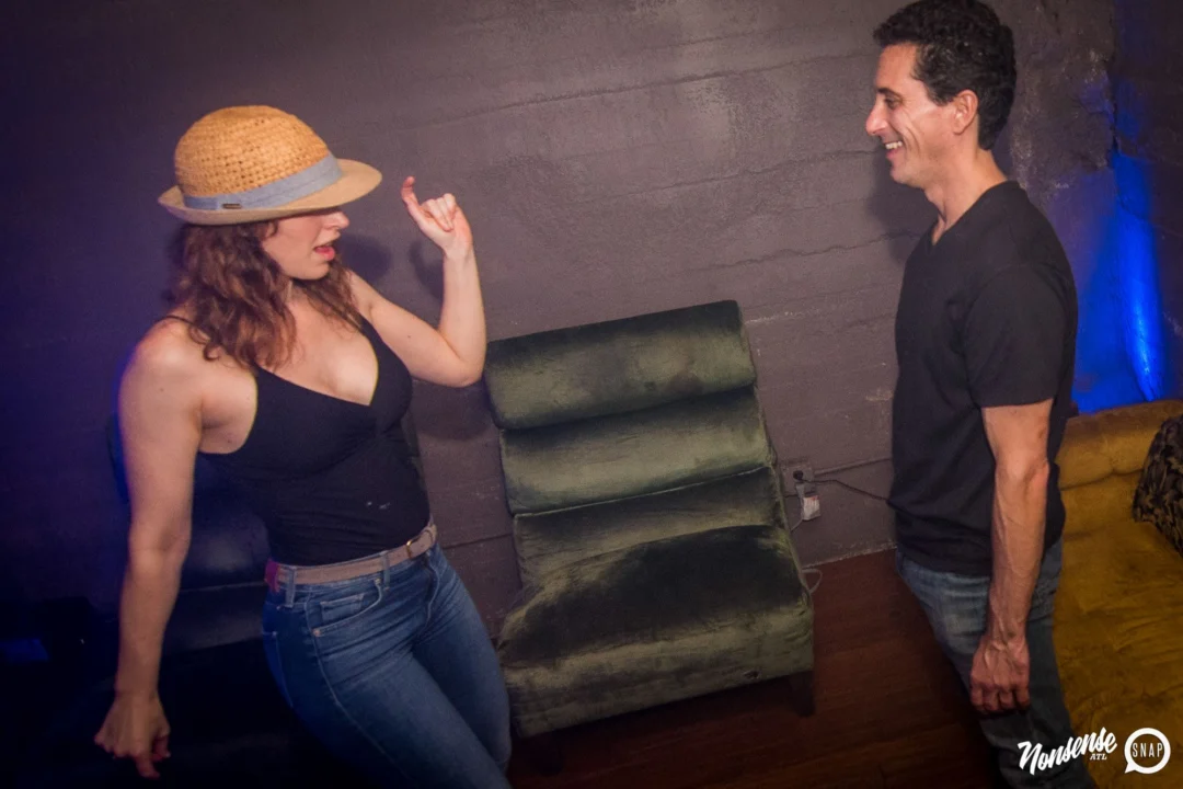 Nonsense Winter Wonderland - Aug 2018! The Basement, East Atlanta. It snowed inside. There were Arctic blasts. There was a Yeti. Kimber was the DJ. Nonsense Dance Party is the 3rd Friday of every month! Photography by Oh Snap!