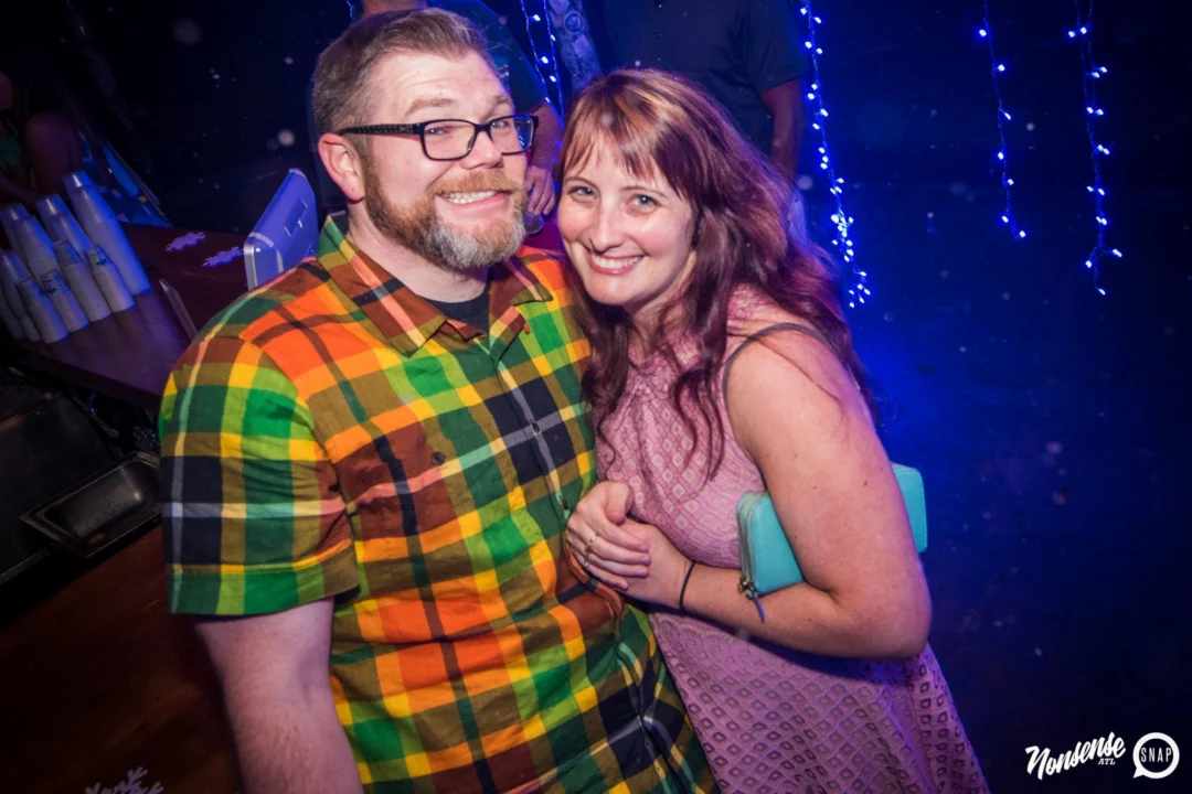 Nonsense Winter Wonderland - Aug 2018! The Basement, East Atlanta. It snowed inside. There were Arctic blasts. There was a Yeti. Kimber was the DJ. Nonsense Dance Party is the 3rd Friday of every month! Photography by Oh Snap!