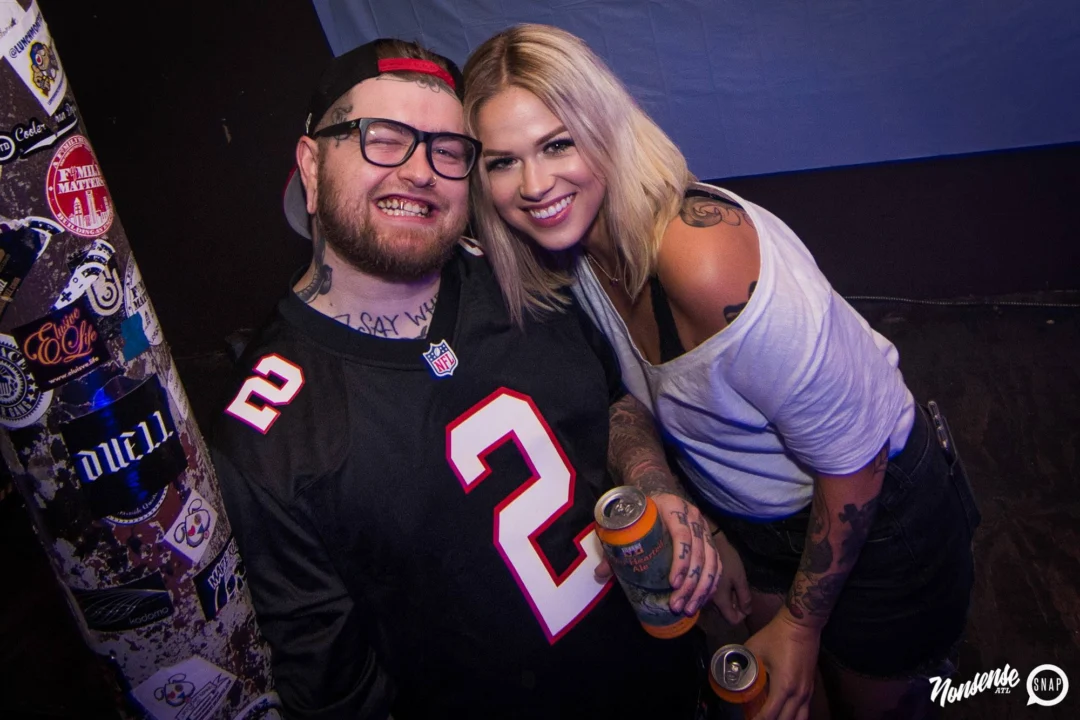 Nonsense Winter Wonderland - Aug 2018! The Basement, East Atlanta. It snowed inside. There were Arctic blasts. There was a Yeti. Kimber was the DJ. Nonsense Dance Party is the 3rd Friday of every month! Photography by Oh Snap!