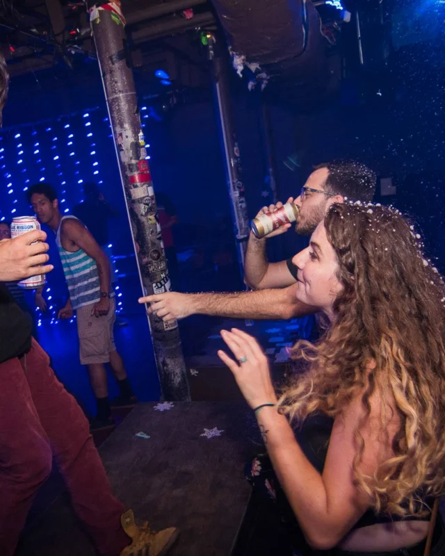 Nonsense Winter Wonderland - Aug 2018! The Basement, East Atlanta. It snowed inside. There were Arctic blasts. There was a Yeti. Kimber was the DJ. Nonsense Dance Party is the 3rd Friday of every month! Photography by Oh Snap!