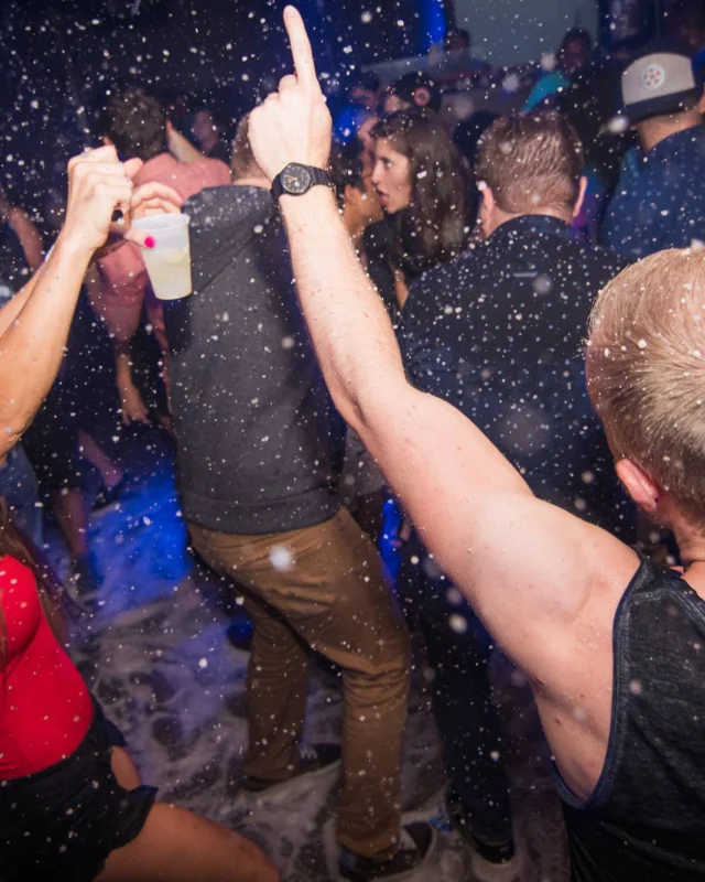 Nonsense Winter Wonderland - Aug 2018! The Basement, East Atlanta. It snowed inside. There were Arctic blasts. There was a Yeti. Kimber was the DJ. Nonsense Dance Party is the 3rd Friday of every month! Photography by Oh Snap!