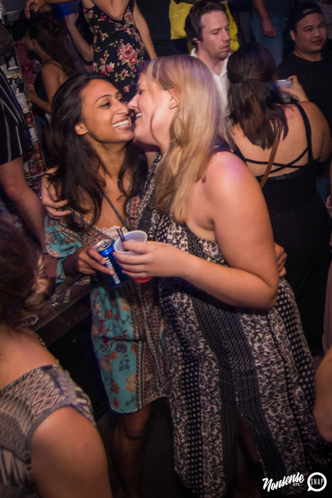 Nonsense Winter Wonderland - Aug 2018! The Basement, East Atlanta. It snowed inside. There were Arctic blasts. There was a Yeti. Kimber was the DJ. Nonsense Dance Party is the 3rd Friday of every month! Photography by Oh Snap!