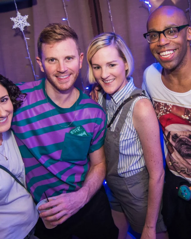 Nonsense Winter Wonderland - Aug 2018! The Basement, East Atlanta. It snowed inside. There were Arctic blasts. There was a Yeti. Kimber was the DJ. Nonsense Dance Party is the 3rd Friday of every month! Photography by Oh Snap!