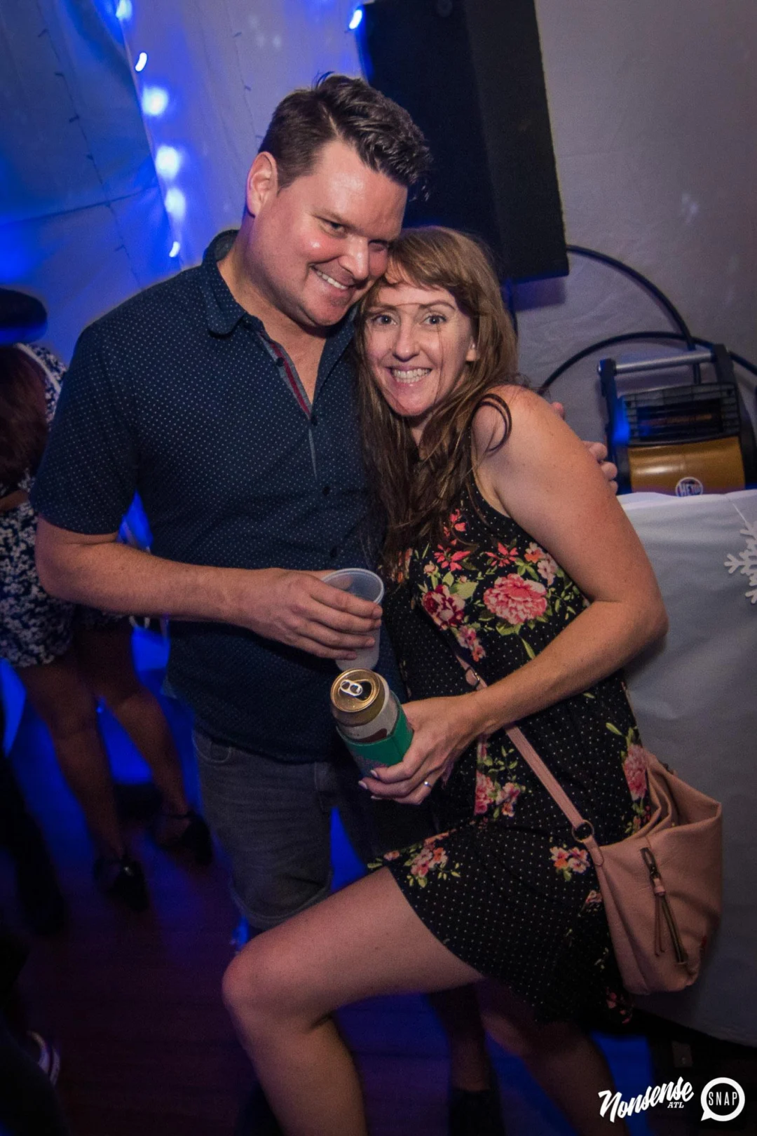 Nonsense Winter Wonderland - Aug 2018! The Basement, East Atlanta. It snowed inside. There were Arctic blasts. There was a Yeti. Kimber was the DJ. Nonsense Dance Party is the 3rd Friday of every month! Photography by Oh Snap!