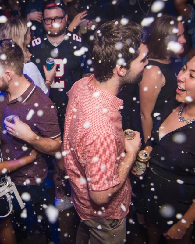 Nonsense Winter Wonderland - Aug 2018! The Basement, East Atlanta. It snowed inside. There were Arctic blasts. There was a Yeti. Kimber was the DJ. Nonsense Dance Party is the 3rd Friday of every month! Photography by Oh Snap!