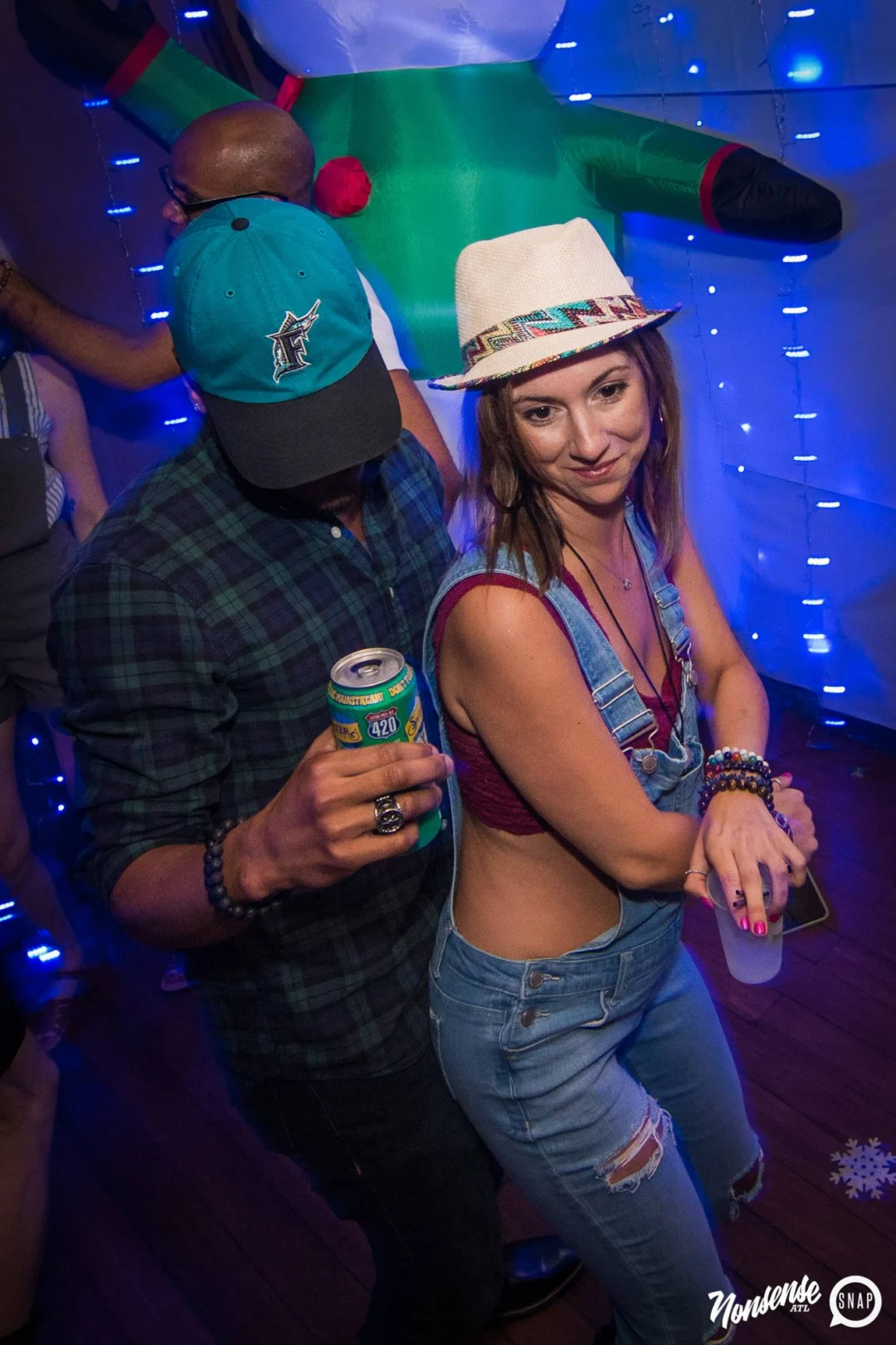 Nonsense Winter Wonderland - Aug 2018! The Basement, East Atlanta. It snowed inside. There were Arctic blasts. There was a Yeti. Kimber was the DJ. Nonsense Dance Party is the 3rd Friday of every month! Photography by Oh Snap!