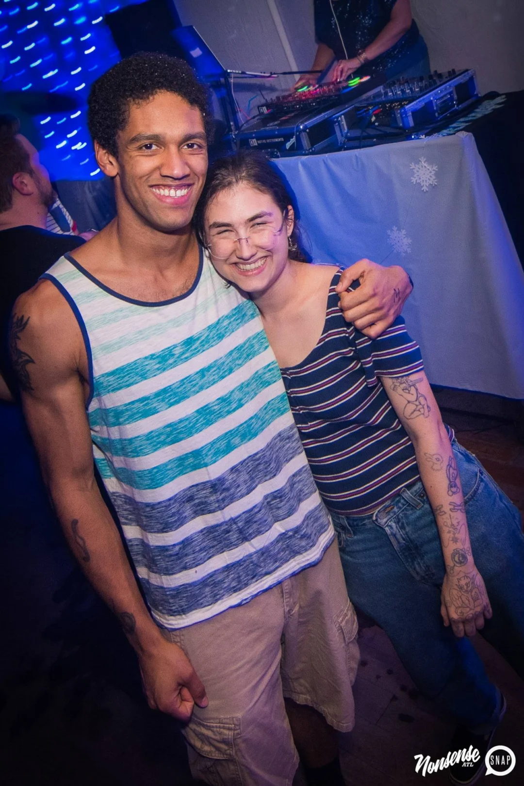 Nonsense Winter Wonderland - Aug 2018! The Basement, East Atlanta. It snowed inside. There were Arctic blasts. There was a Yeti. Kimber was the DJ. Nonsense Dance Party is the 3rd Friday of every month! Photography by Oh Snap!