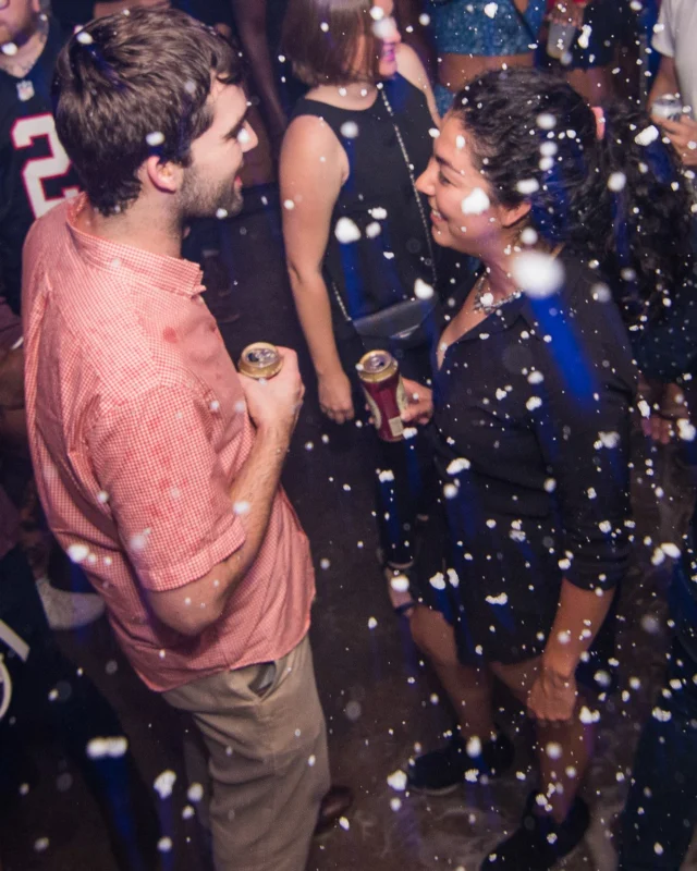 Nonsense Winter Wonderland - Aug 2018! The Basement, East Atlanta. It snowed inside. There were Arctic blasts. There was a Yeti. Kimber was the DJ. Nonsense Dance Party is the 3rd Friday of every month! Photography by Oh Snap!