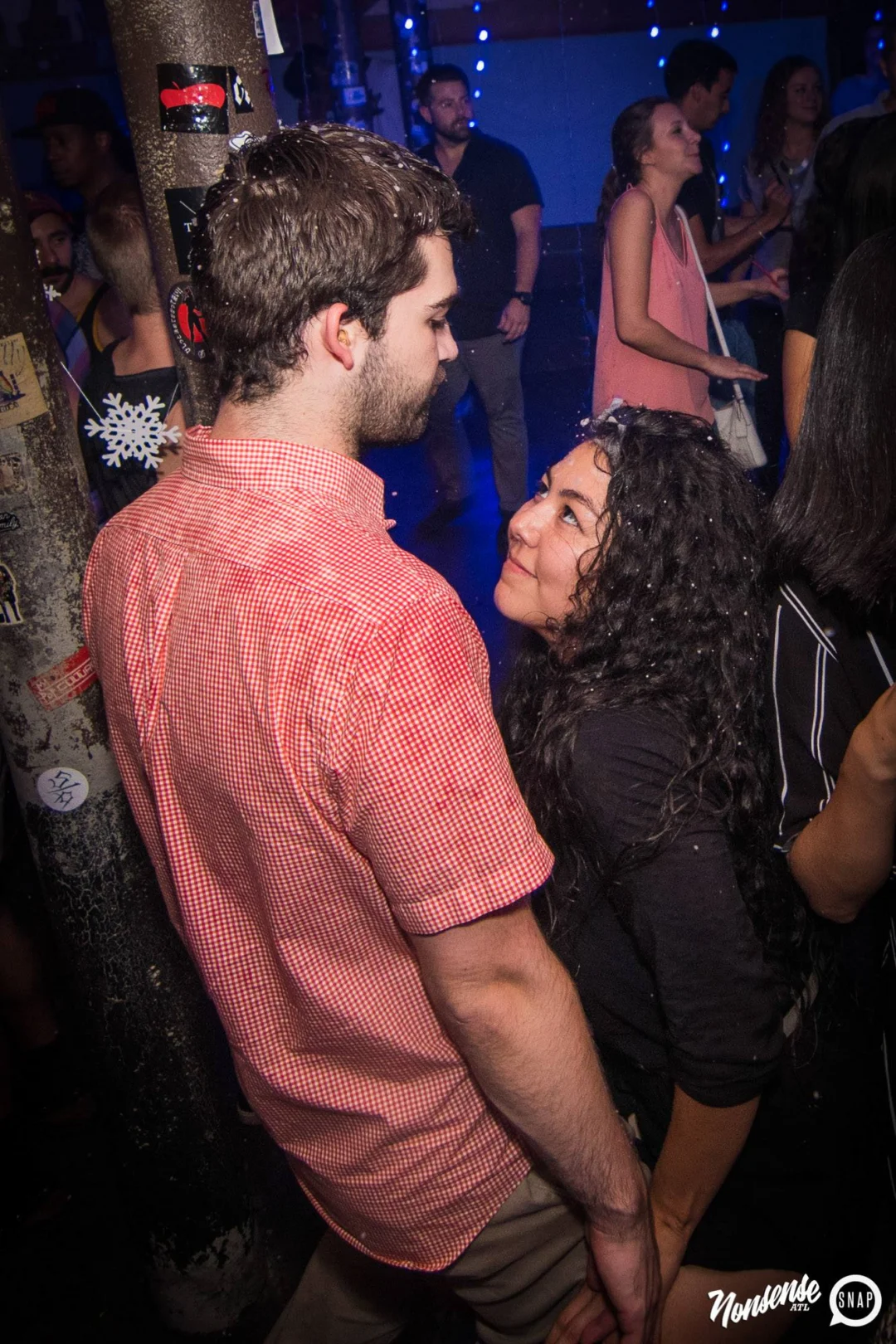 Nonsense Winter Wonderland - Aug 2018! The Basement, East Atlanta. It snowed inside. There were Arctic blasts. There was a Yeti. Kimber was the DJ. Nonsense Dance Party is the 3rd Friday of every month! Photography by Oh Snap!