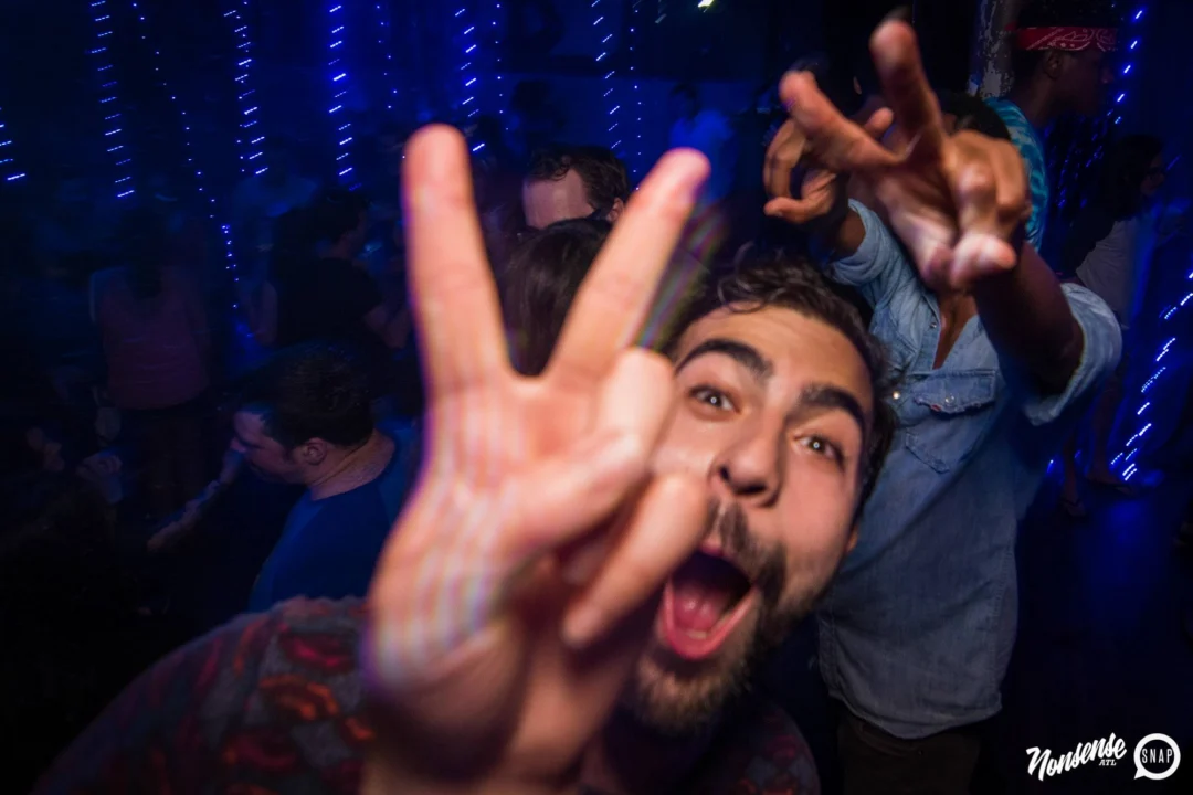 Nonsense Winter Wonderland - Aug 2018! The Basement, East Atlanta. It snowed inside. There were Arctic blasts. There was a Yeti. Kimber was the DJ. Nonsense Dance Party is the 3rd Friday of every month! Photography by Oh Snap!
