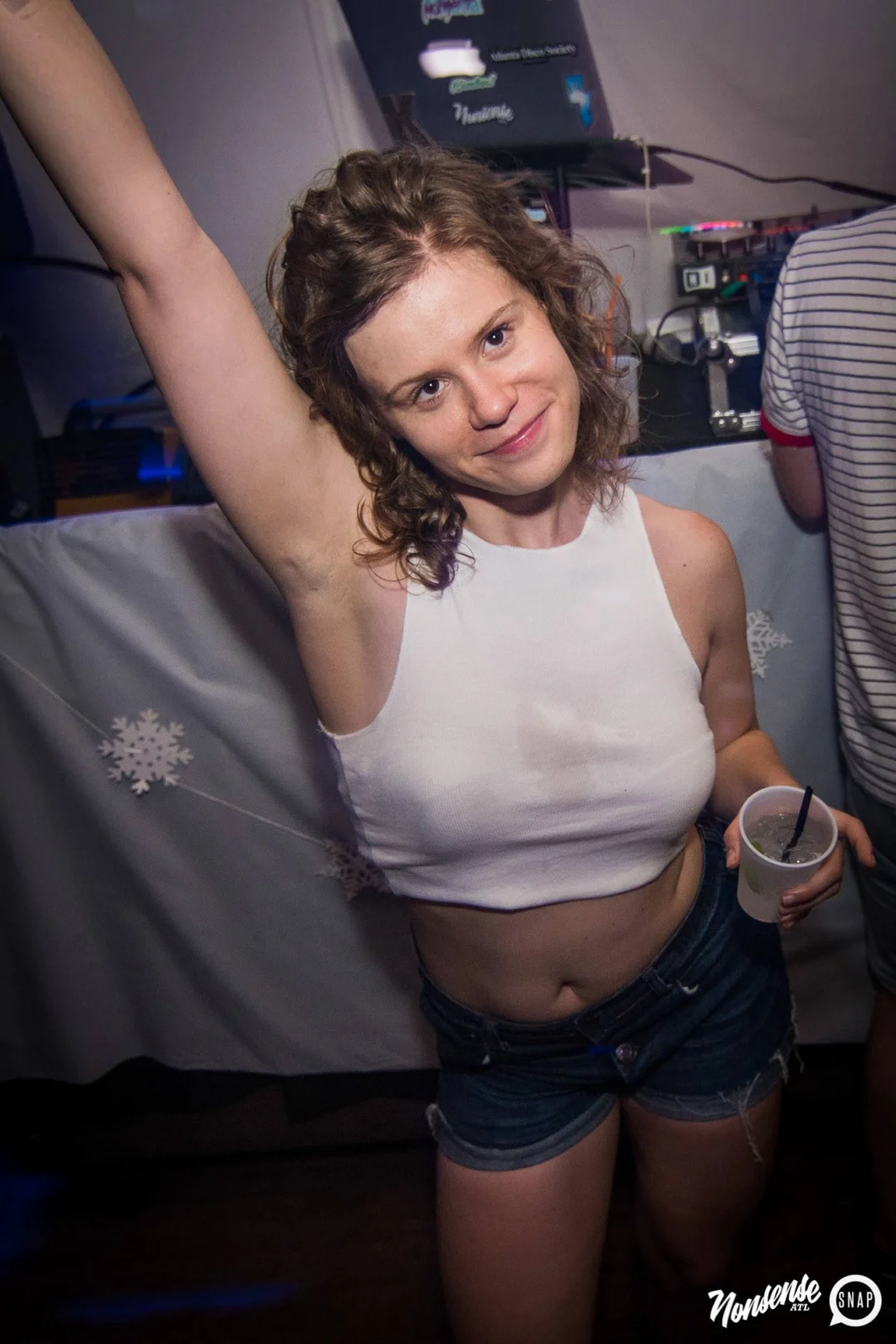 Nonsense Winter Wonderland - Aug 2018! The Basement, East Atlanta. It snowed inside. There were Arctic blasts. There was a Yeti. Kimber was the DJ. Nonsense Dance Party is the 3rd Friday of every month! Photography by Oh Snap!