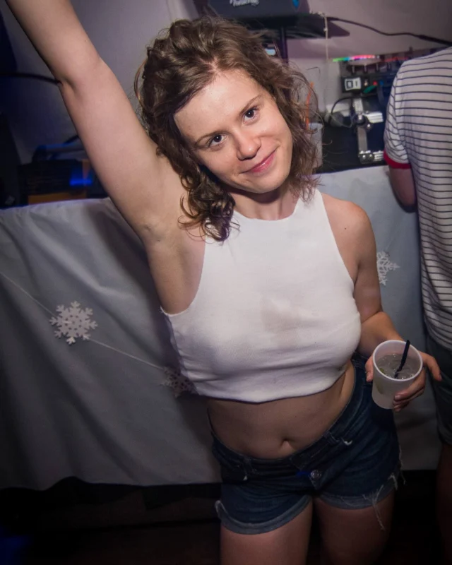 Nonsense Winter Wonderland - Aug 2018! The Basement, East Atlanta. It snowed inside. There were Arctic blasts. There was a Yeti. Kimber was the DJ. Nonsense Dance Party is the 3rd Friday of every month! Photography by Oh Snap!