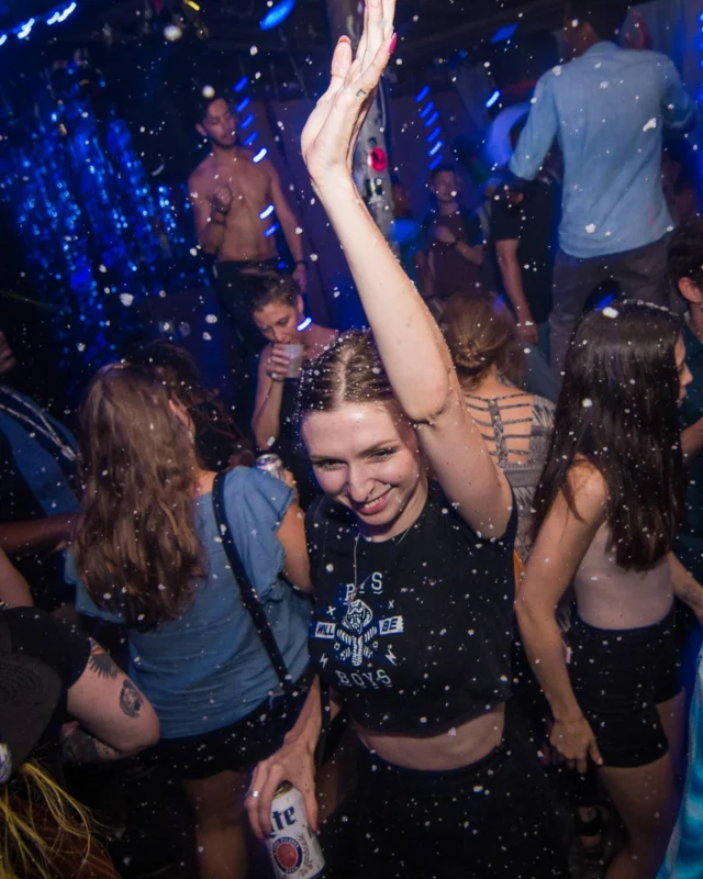 Nonsense Winter Wonderland - Aug 2018! The Basement, East Atlanta. It snowed inside. There were Arctic blasts. There was a Yeti. Kimber was the DJ. Nonsense Dance Party is the 3rd Friday of every month! Photography by Oh Snap!