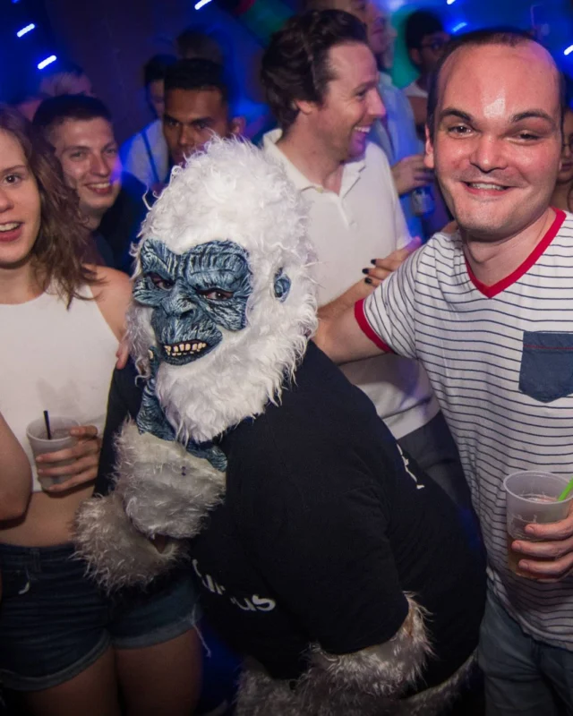 Nonsense Winter Wonderland - Aug 2018! The Basement, East Atlanta. It snowed inside. There were Arctic blasts. There was a Yeti. Kimber was the DJ. Nonsense Dance Party is the 3rd Friday of every month! Photography by Oh Snap!