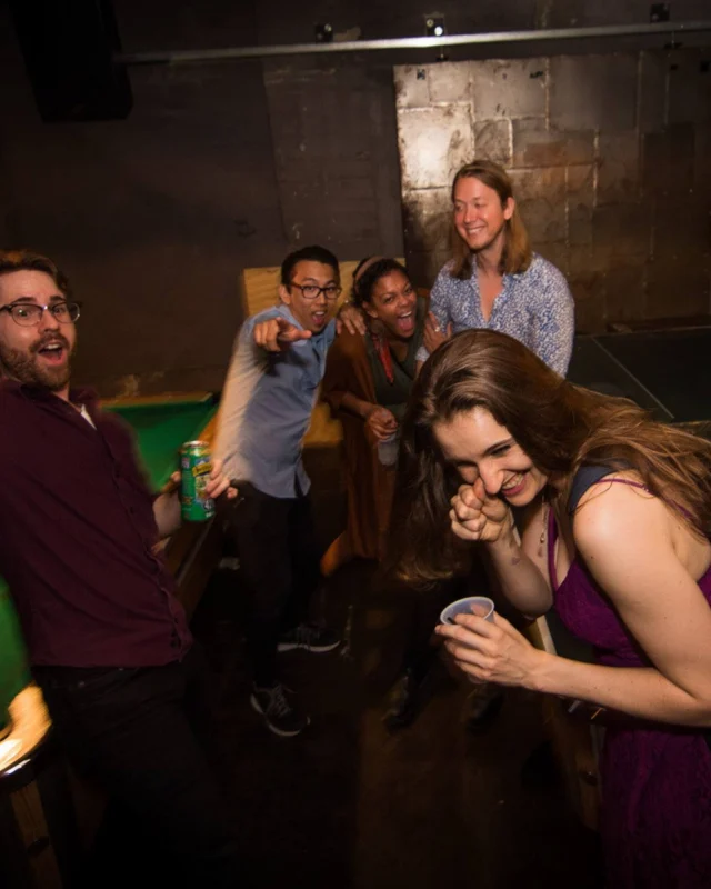 Nonsense Winter Wonderland - Aug 2018! The Basement, East Atlanta. It snowed inside. There were Arctic blasts. There was a Yeti. Kimber was the DJ. Nonsense Dance Party is the 3rd Friday of every month! Photography by Oh Snap!