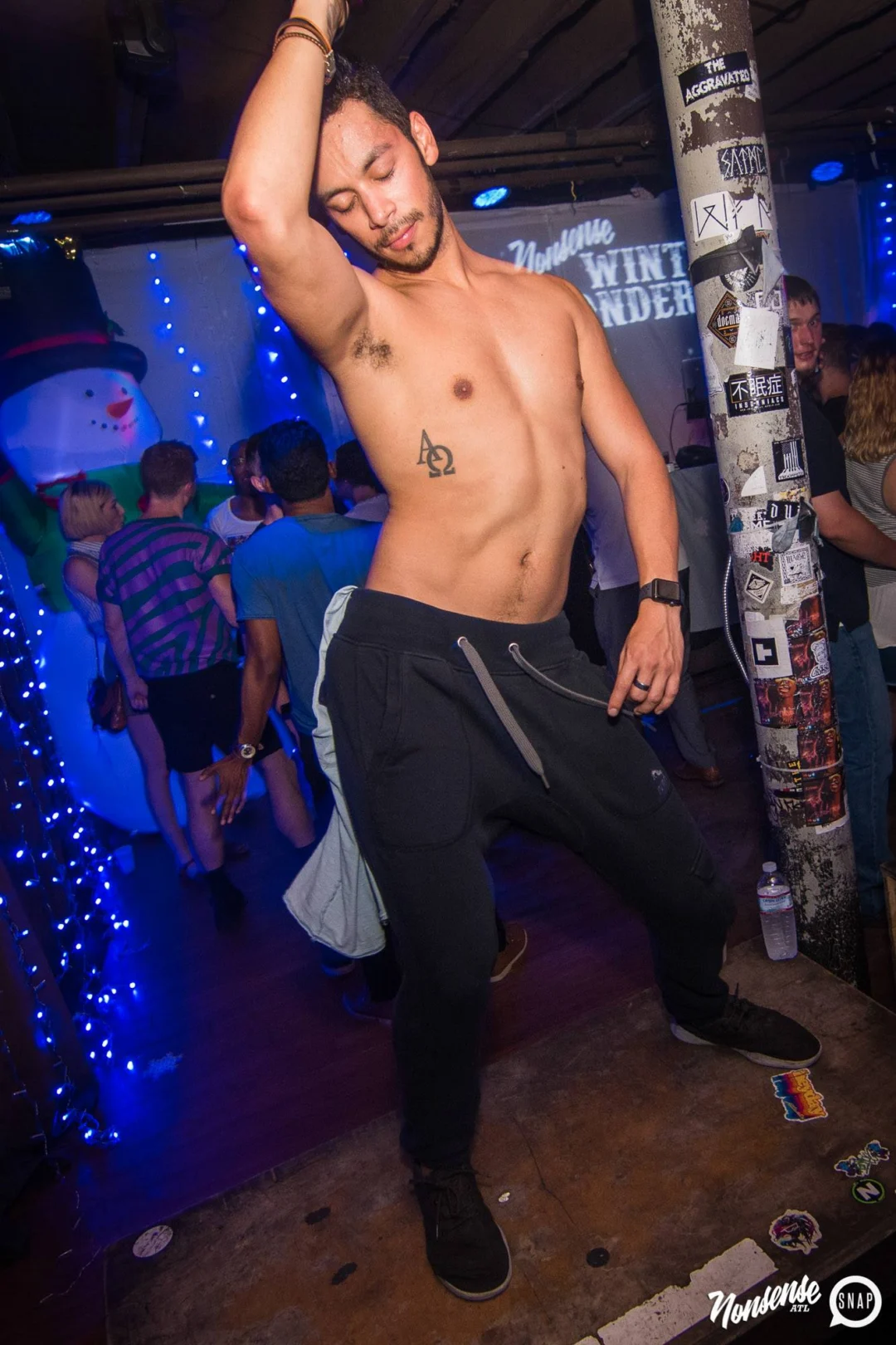 Nonsense Winter Wonderland - Aug 2018! The Basement, East Atlanta. It snowed inside. There were Arctic blasts. There was a Yeti. Kimber was the DJ. Nonsense Dance Party is the 3rd Friday of every month! Photography by Oh Snap!