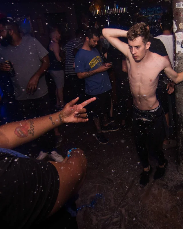 Nonsense Winter Wonderland - Aug 2018! The Basement, East Atlanta. It snowed inside. There were Arctic blasts. There was a Yeti. Kimber was the DJ. Nonsense Dance Party is the 3rd Friday of every month! Photography by Oh Snap!