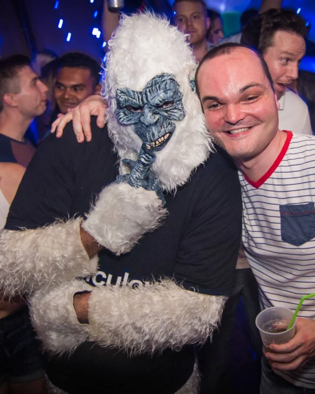 Nonsense Winter Wonderland - Aug 2018! The Basement, East Atlanta. It snowed inside. There were Arctic blasts. There was a Yeti. Kimber was the DJ. Nonsense Dance Party is the 3rd Friday of every month! Photography by Oh Snap!