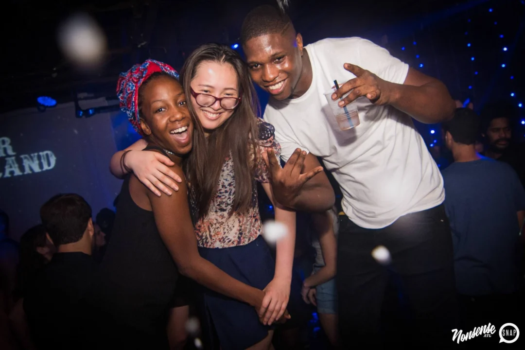 Nonsense Winter Wonderland - Aug 2018! The Basement, East Atlanta. It snowed inside. There were Arctic blasts. There was a Yeti. Kimber was the DJ. Nonsense Dance Party is the 3rd Friday of every month! Photography by Oh Snap!