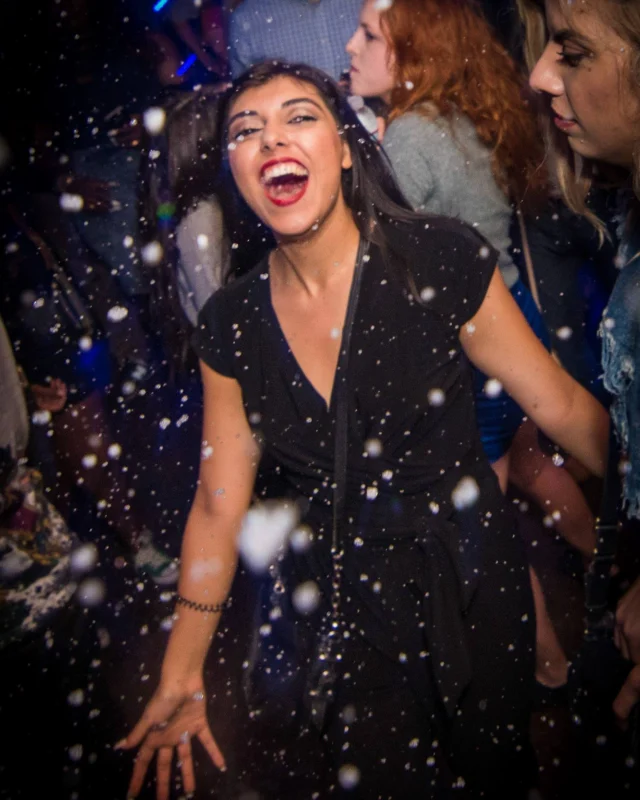 Nonsense Winter Wonderland - Aug 2018! The Basement, East Atlanta. It snowed inside. There were Arctic blasts. There was a Yeti. Kimber was the DJ. Nonsense Dance Party is the 3rd Friday of every month! Photography by Oh Snap!