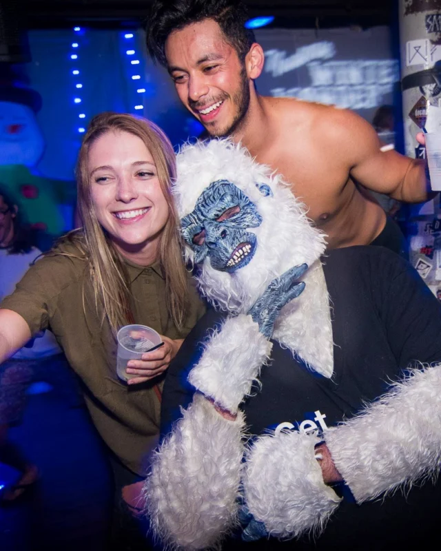Nonsense Winter Wonderland - Aug 2018! The Basement, East Atlanta. It snowed inside. There were Arctic blasts. There was a Yeti. Kimber was the DJ. Nonsense Dance Party is the 3rd Friday of every month! Photography by Oh Snap!