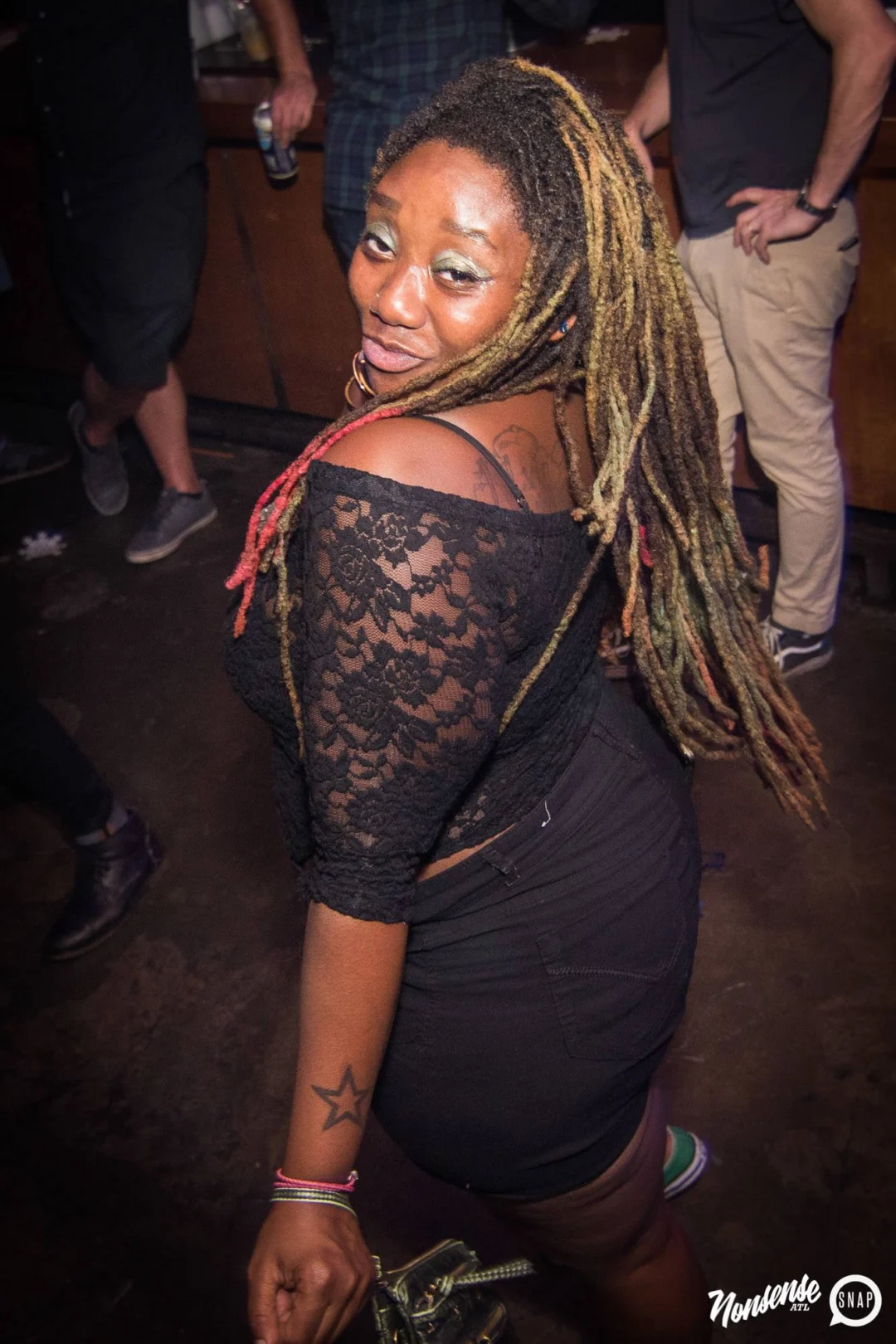Nonsense Winter Wonderland - Aug 2018! The Basement, East Atlanta. It snowed inside. There were Arctic blasts. There was a Yeti. Kimber was the DJ. Nonsense Dance Party is the 3rd Friday of every month! Photography by Oh Snap!