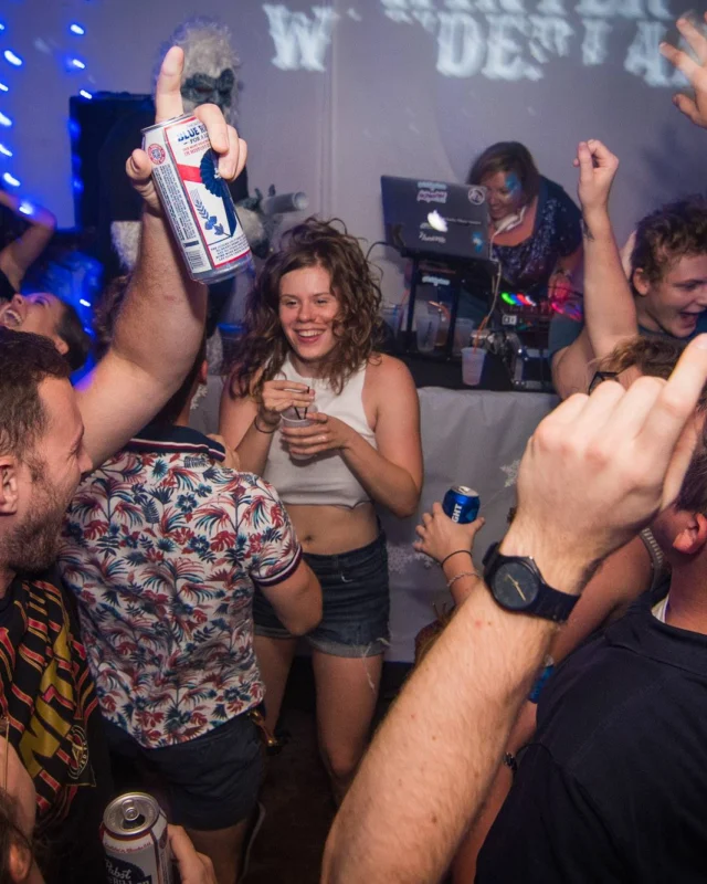 Nonsense Winter Wonderland - Aug 2018! The Basement, East Atlanta. It snowed inside. There were Arctic blasts. There was a Yeti. Kimber was the DJ. Nonsense Dance Party is the 3rd Friday of every month! Photography by Oh Snap!