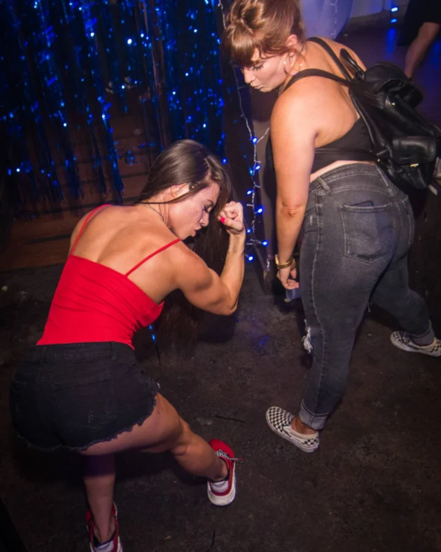 Nonsense Winter Wonderland - Aug 2018! The Basement, East Atlanta. It snowed inside. There were Arctic blasts. There was a Yeti. Kimber was the DJ. Nonsense Dance Party is the 3rd Friday of every month! Photography by Oh Snap!