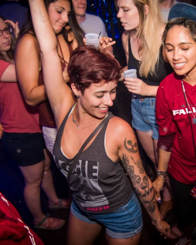 Nonsense Winter Wonderland - Aug 2018! The Basement, East Atlanta. It snowed inside. There were Arctic blasts. There was a Yeti. Kimber was the DJ. Nonsense Dance Party is the 3rd Friday of every month! Photography by Oh Snap!