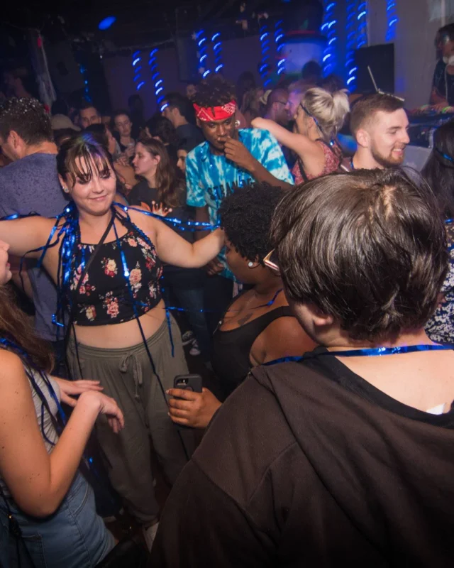 Nonsense Winter Wonderland - Aug 2018! The Basement, East Atlanta. It snowed inside. There were Arctic blasts. There was a Yeti. Kimber was the DJ. Nonsense Dance Party is the 3rd Friday of every month! Photography by Oh Snap!