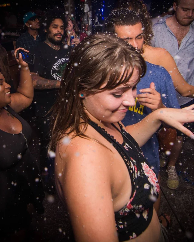 Nonsense Winter Wonderland - Aug 2018! The Basement, East Atlanta. It snowed inside. There were Arctic blasts. There was a Yeti. Kimber was the DJ. Nonsense Dance Party is the 3rd Friday of every month! Photography by Oh Snap!