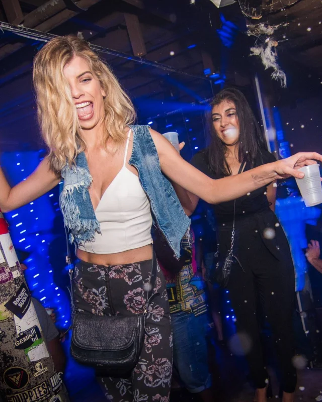 Nonsense Winter Wonderland - Aug 2018! The Basement, East Atlanta. It snowed inside. There were Arctic blasts. There was a Yeti. Kimber was the DJ. Nonsense Dance Party is the 3rd Friday of every month! Photography by Oh Snap!