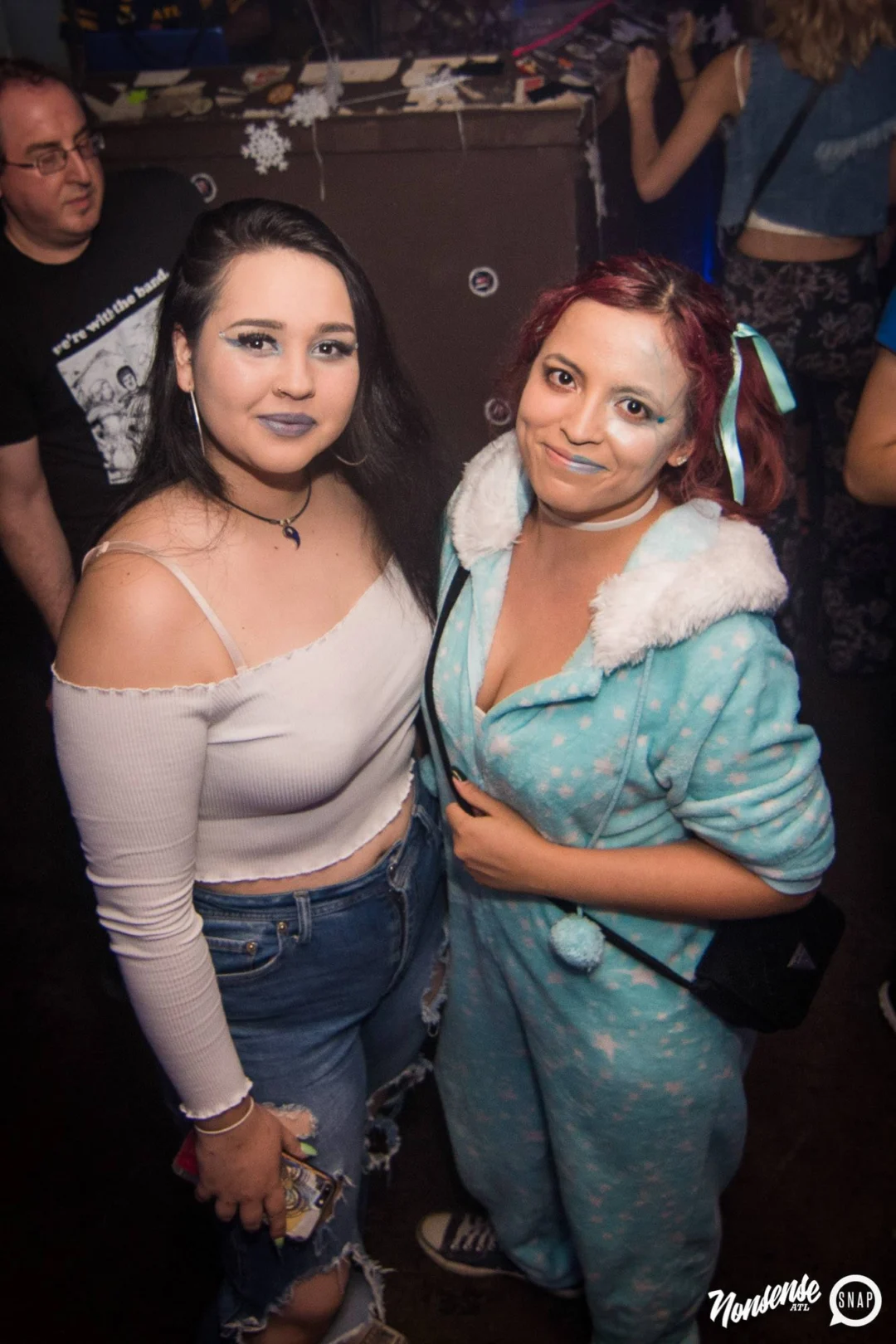 Nonsense Winter Wonderland - Aug 2018! The Basement, East Atlanta. It snowed inside. There were Arctic blasts. There was a Yeti. Kimber was the DJ. Nonsense Dance Party is the 3rd Friday of every month! Photography by Oh Snap!