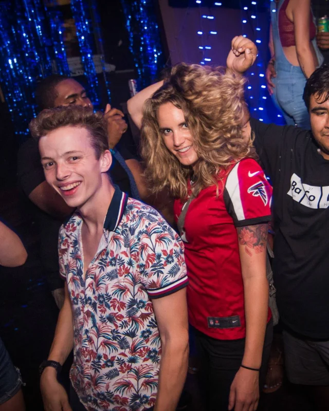 Nonsense Winter Wonderland - Aug 2018! The Basement, East Atlanta. It snowed inside. There were Arctic blasts. There was a Yeti. Kimber was the DJ. Nonsense Dance Party is the 3rd Friday of every month! Photography by Oh Snap!