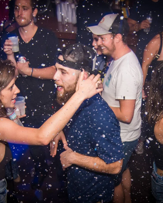 Nonsense Winter Wonderland - Aug 2018! The Basement, East Atlanta. It snowed inside. There were Arctic blasts. There was a Yeti. Kimber was the DJ. Nonsense Dance Party is the 3rd Friday of every month! Photography by Oh Snap!